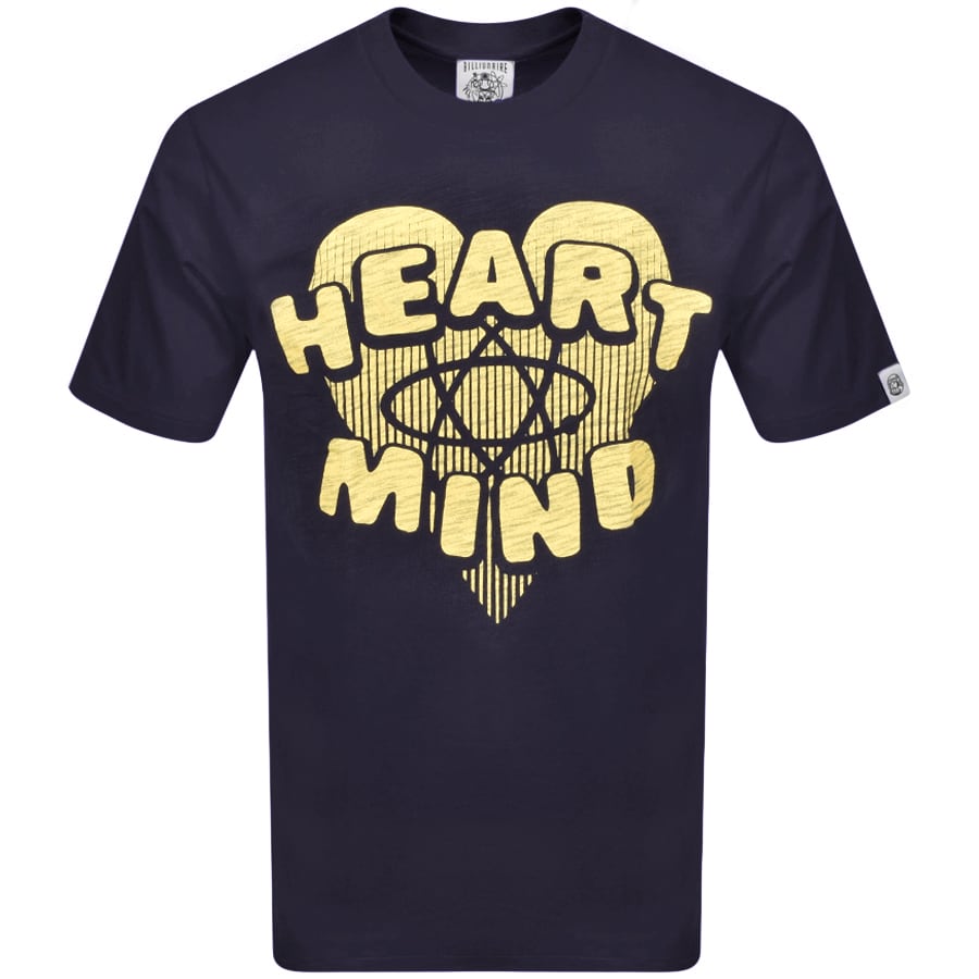 Alternative Image for ProductBillionaire Boys Club Heart And Mind T Shirt Navy1